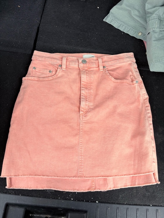Wilfred Dresses & Skirts - Wilfred Peach-Pink Denim Mini Skirt